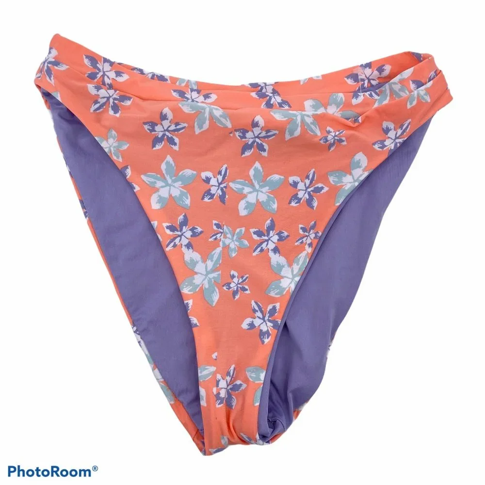Becca french cut‎ high waist bikini bottoms size M